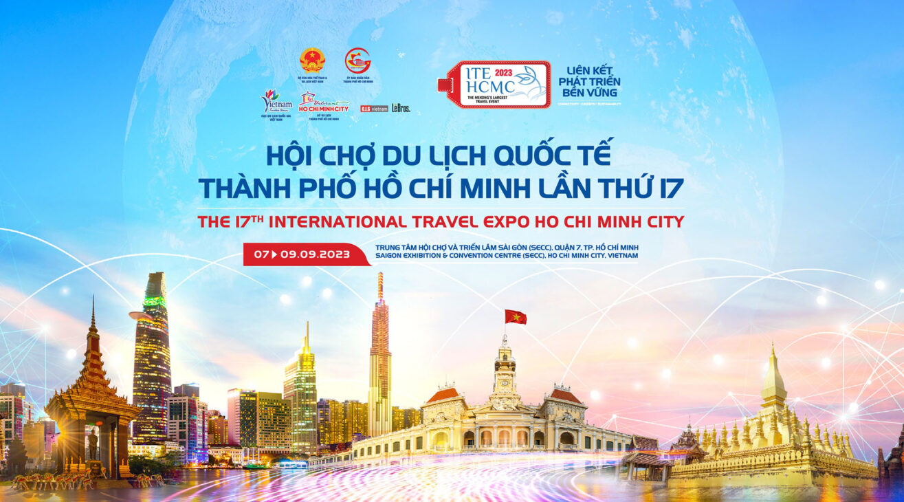 The 17th International Travel Expo Ho Chi Minh City – ITE HCMC 2023 will oficially take place from 7th to 9th September 2023 at SECC, District 7