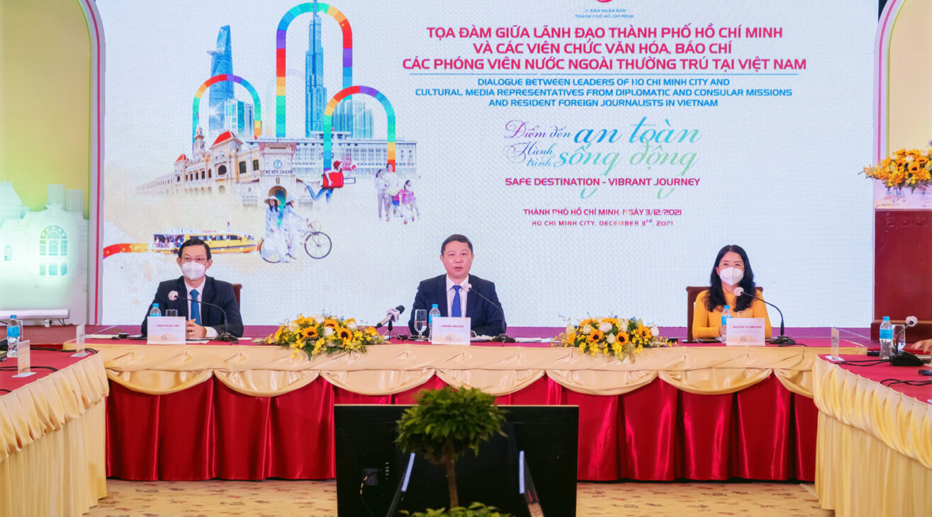 Organizing tourism promotion activities within the framework of the Dialogue between Leaders of Ho Chi Minh City People’s Committee and Cultural and Press Attaché of Foreign Ambassies and Consulates and Resident Foreign Journalists in Vietnam (Press Tour