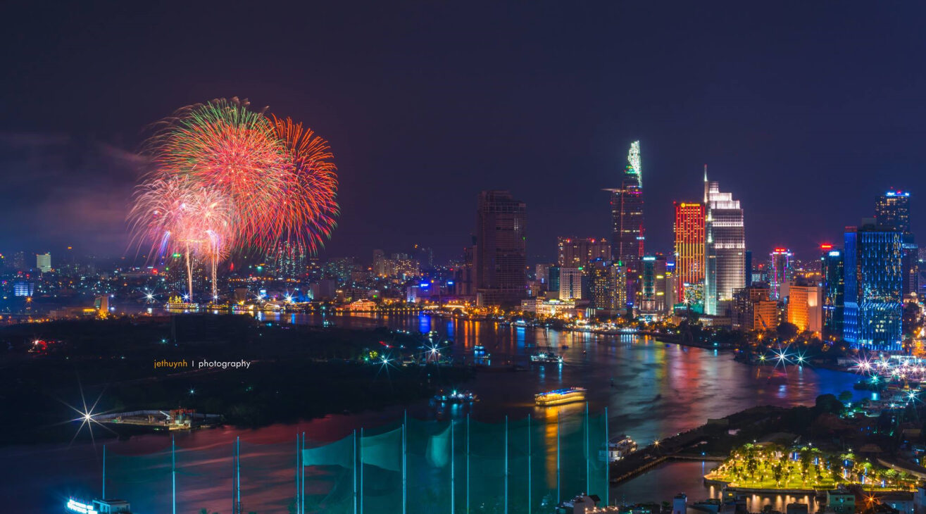 Colorful festive seasons in HCMC