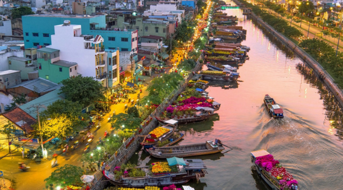 TP Hồ Chí Minh tổ chức Chợ Hoa Xuân “Trên bến dưới thuyền” dịp Tết Bính Ngọ 2026