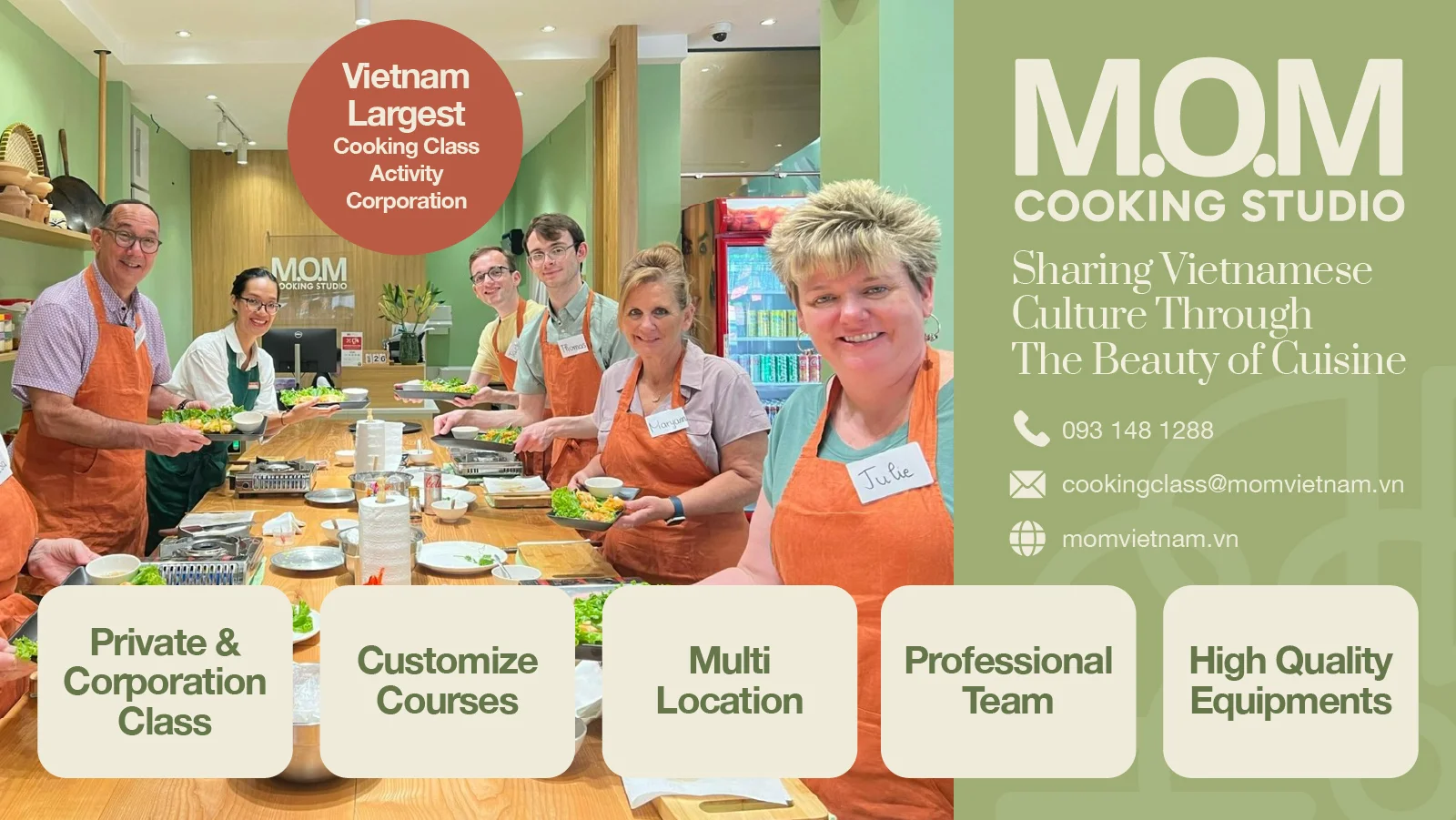 M.O.M Cooking Studio – Sharing Vietnamese Culture Through The Beauty Of Cuisine