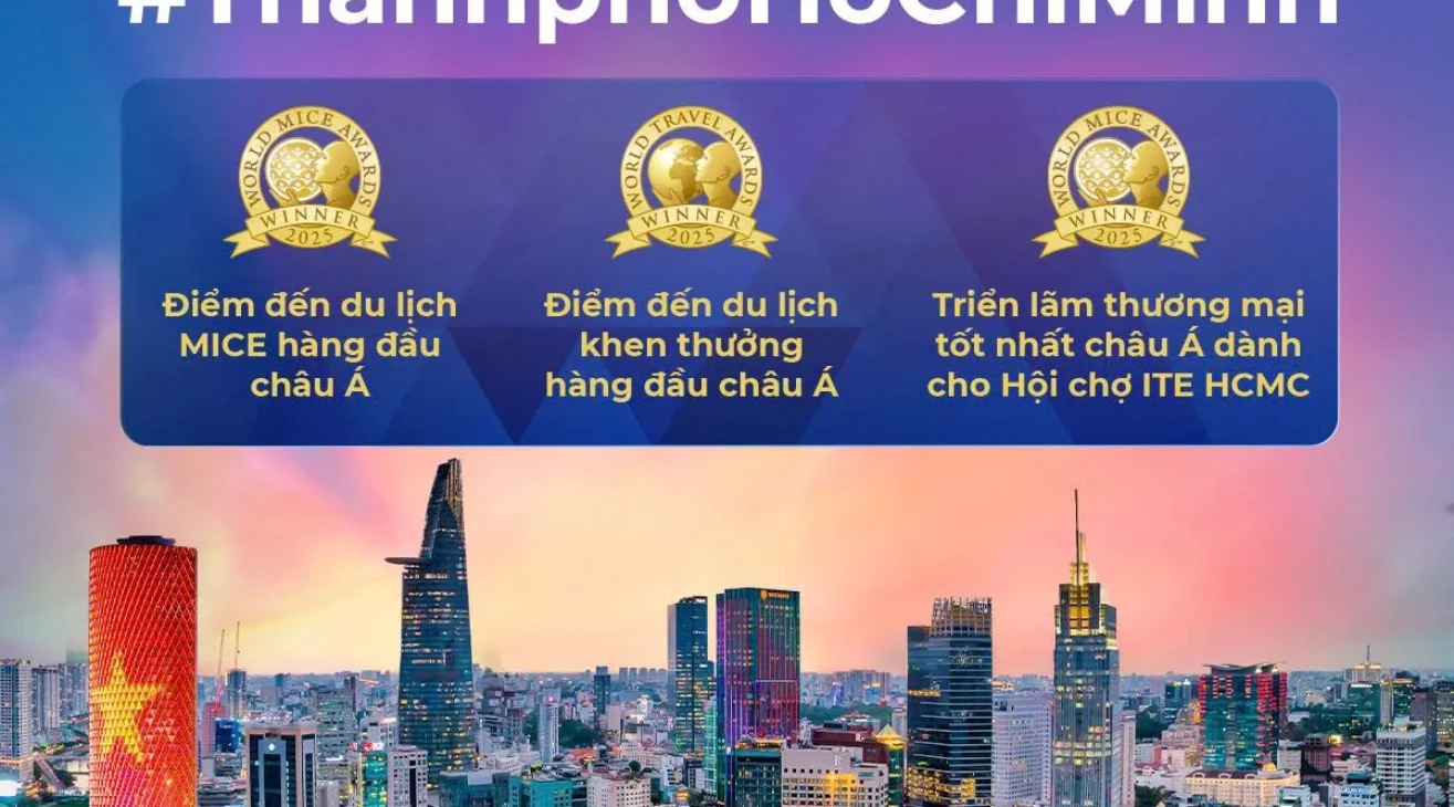 Thành Phố Hồ Chí Minh Được Đề Cử Tại Giải Thưởng World Mice Awards 2025: Củng Cố Vị Thế Điểm Đến Mice Hàng Đầu Khu Vực